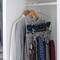 Organize It All 4 Tier Swing Arm Slack Rack Hanger